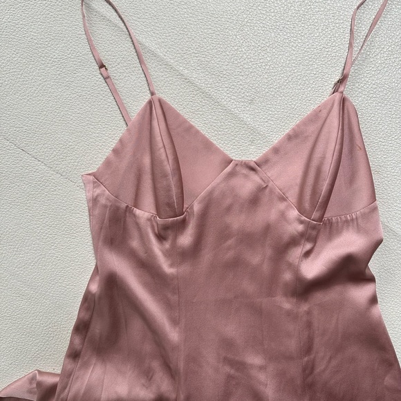 COPY - REVOLVE Pink Silk Gown - Picture 7 of 11